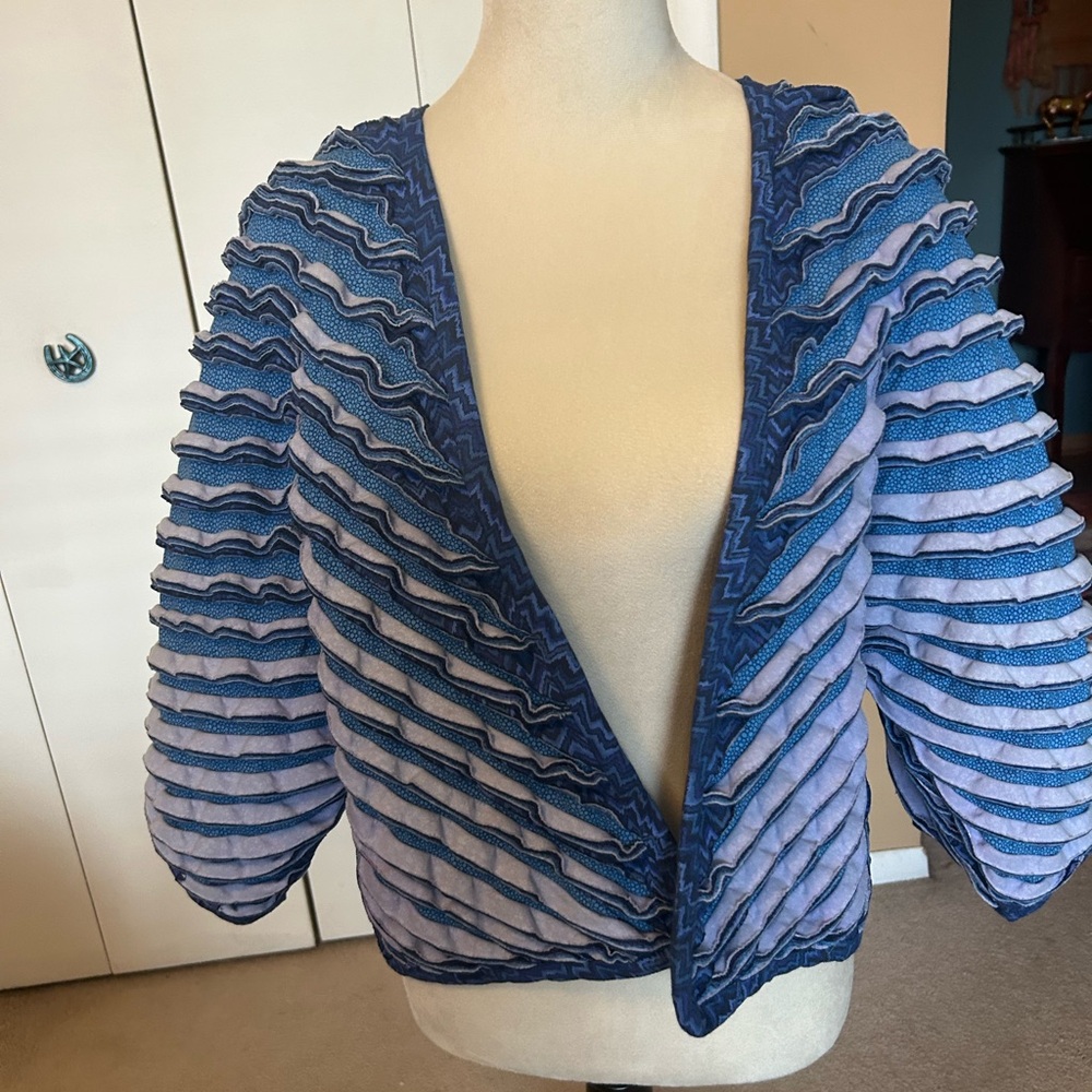 Blue and Purple Women's jacket